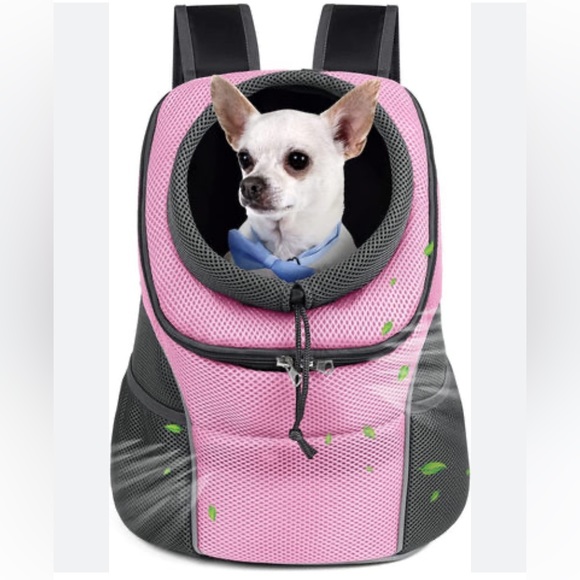Like new Pet small dog or cat Carrier Backpack. - Picture 1 of 13